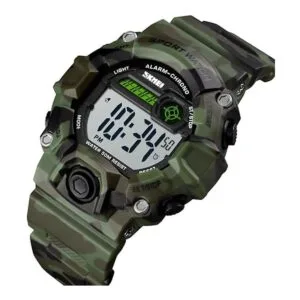 Boys Camouflage LED Sports Kids Watch Waterproof Digital_4
