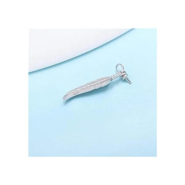 LGSY Colgante de plata de ley con forma de perla colgante_3
