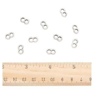 PH PandaHall 25 cuentas deslizantes de acero inoxidable de_2