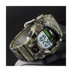 Boys Camouflage LED Sports Kids Watch Waterproof Digital_5