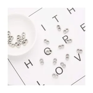 PH PandaHall 25 cuentas deslizantes de acero inoxidable de_5