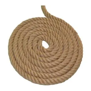 Cuerda de yute de manila trenzada 1 pulgada x 50 pies_2