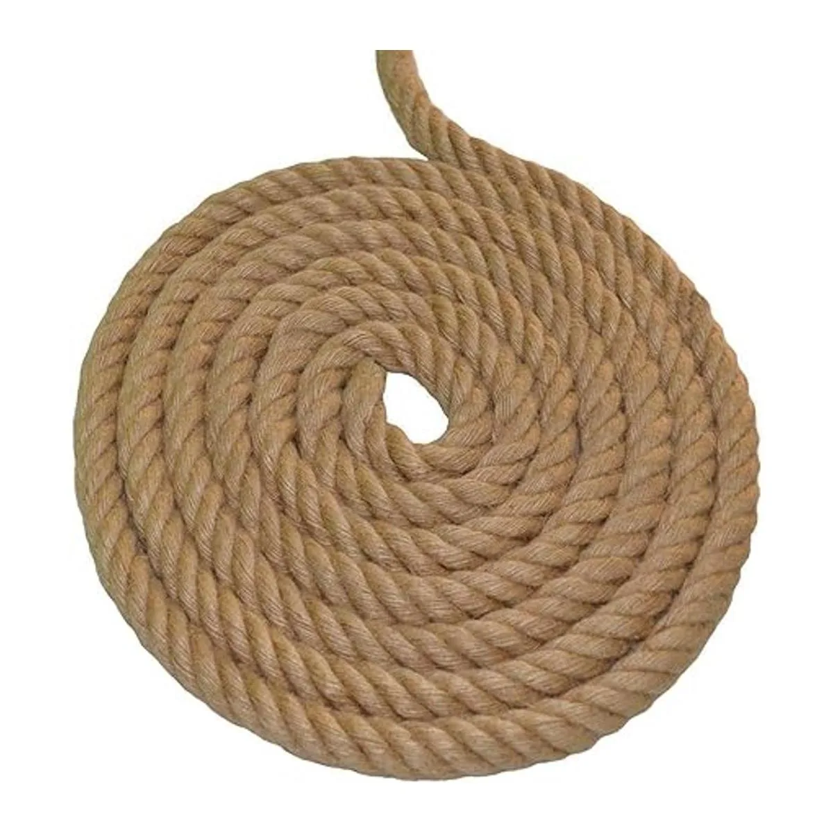 Cuerda de yute de manila trenzada 1 pulgada x 50 pies_2