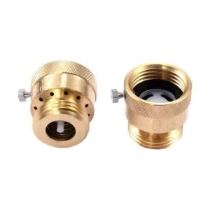 Litorange Paquete de 2 conectores de manguera GHT de latón_7