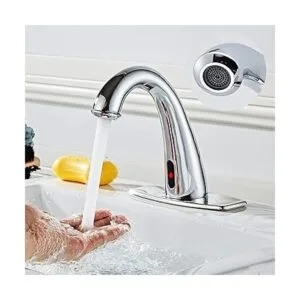 HHOOMMEE Sensor automático electrónico sin contacto grifo_2