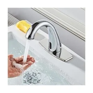 HHOOMMEE Sensor automático electrónico sin contacto grifo_3