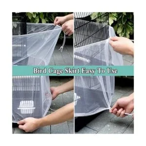 ASOCEA Jaula de pájaros cubierta universal ajustable para_5