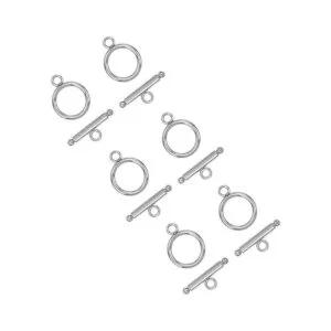 PH PandaHall 50 juegos de cierres de palanca de acero_5