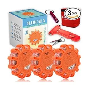 MARCALA Luces de emergencia LED para carretera paquete de_1