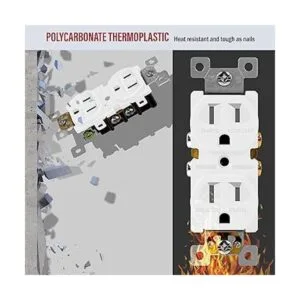 Enerlites Paquete de salidas de receptáculo dúplex y_5