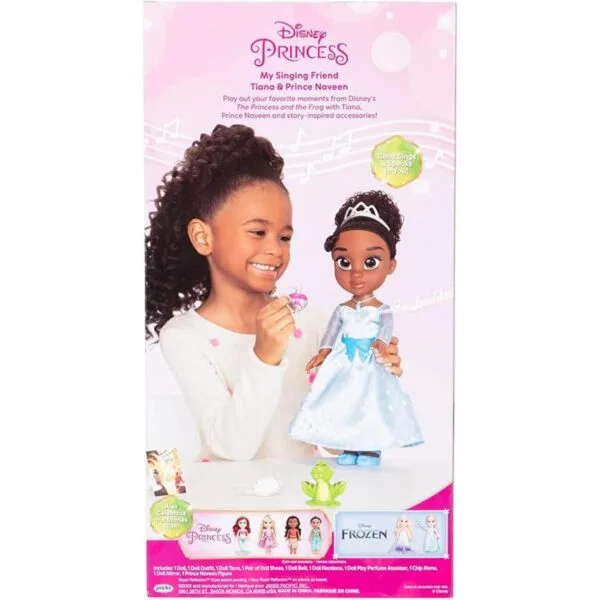 Disney Princess Tiana Muñeca cantante_5