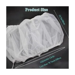 ASOCEA Jaula de pájaros cubierta universal ajustable para_2