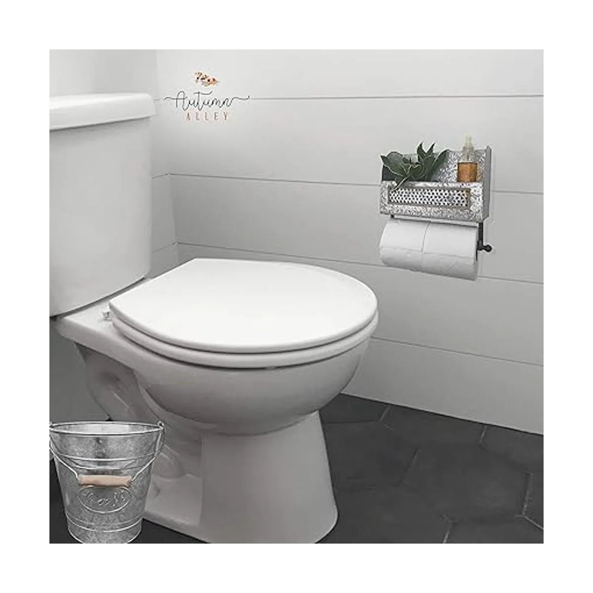 Autumn Alley Soporte de papel higiénico galvanizado de_2