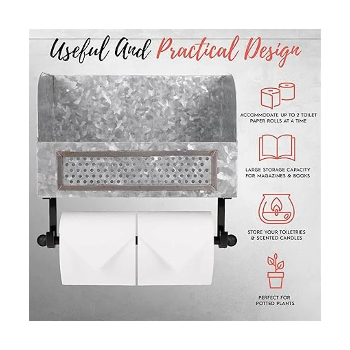 Autumn Alley Soporte de papel higiénico galvanizado de_5