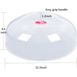 Cubierta grande para microondas para alimentos de fácil_4