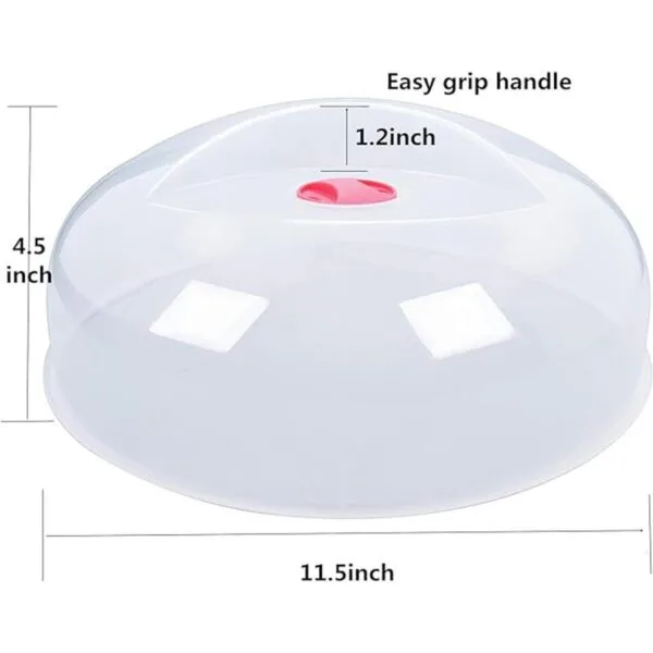Cubierta grande para microondas para alimentos de fácil_4