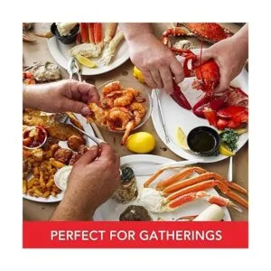 Smedley York Galletas de cangrejo de acero inoxidable y_5