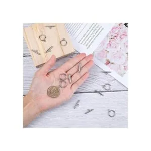 PH PandaHall 50 juegos de cierres de palanca de acero_6