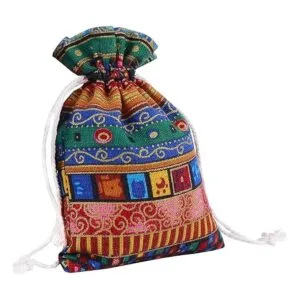 Paquete de 20 bolsas de regalo con cordón de 4 x 5.5_4