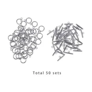 PH PandaHall 50 juegos de cierres de palanca de acero_7