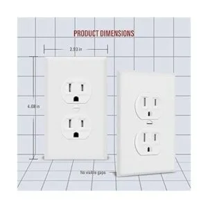 Enerlites Paquete de salidas de receptáculo dúplex y_3