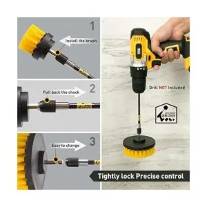 Holikme Juego de 8 cepillos de taladro para cepillo de_5