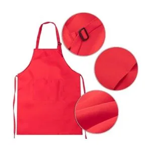 Chengu Juego de 6 delantales de sombrero de chef para_3