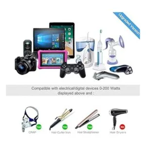 SOKOO Convertidor de voltaje de 230 vatios de 100 a 220 V_3