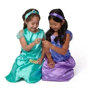 Disney Princess Traje de vestir de lujo Rapunzel Ariel_3