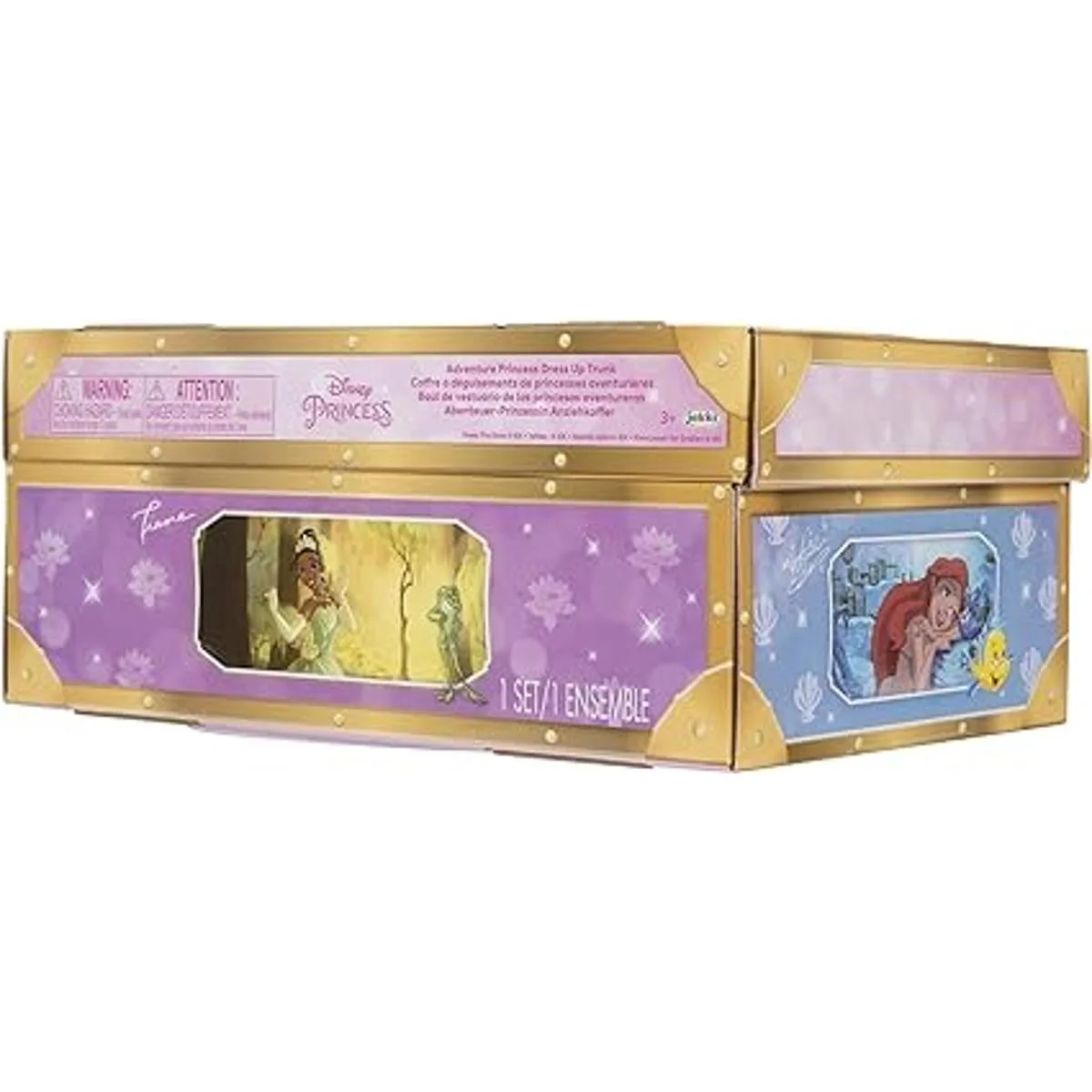 Disney Princess Traje de vestir de lujo Rapunzel Ariel_6