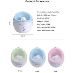 Cotree Humidificador pequeño USB para sofá mini_5