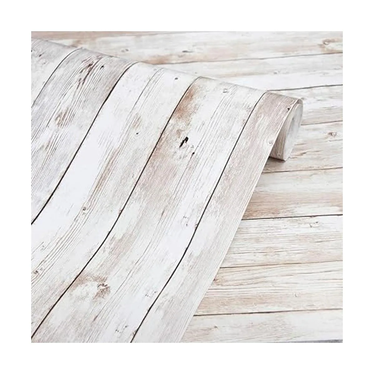 Abyssaly Papel tapiz autoadhesivo de madera despegable_3
