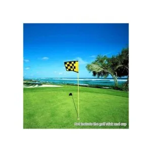 Banderas de golf banderas de golf verdes nailon sólido y_7