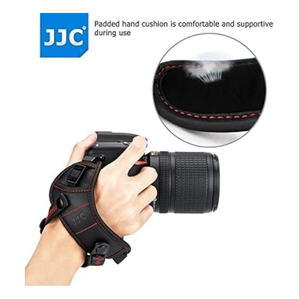 JJC Correa para cámara réflex digital con soporte para_4