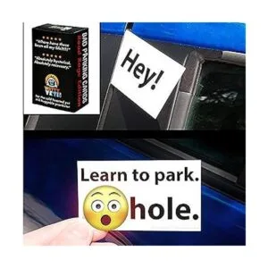 Insultantes y divertidas tarjetas de estacionamiento malas_3