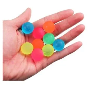 120 bolas hinchables Bolas de rebote coloridas para_2