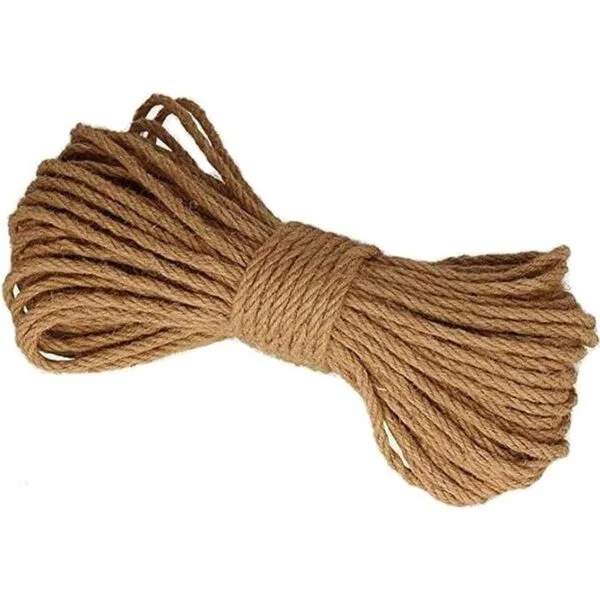 Cuerda de yute 100 natural 14 de pulgada x 165 pies_2
