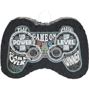 Piñata pequeña con control de videojuegos para_4