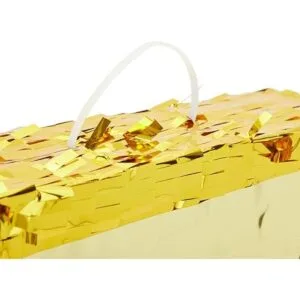 Pinata de lámina dorada número 7 para decoraciones de_5