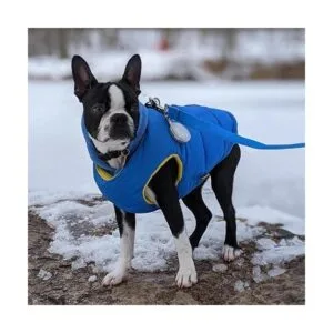 Gooby Chaleco acolchado para perro chaleco cálido con_6