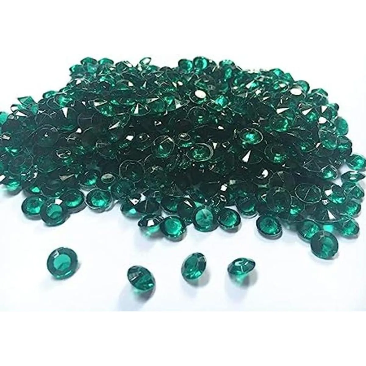 Liying Confeti de mesa de acrílico con diamantes de_1