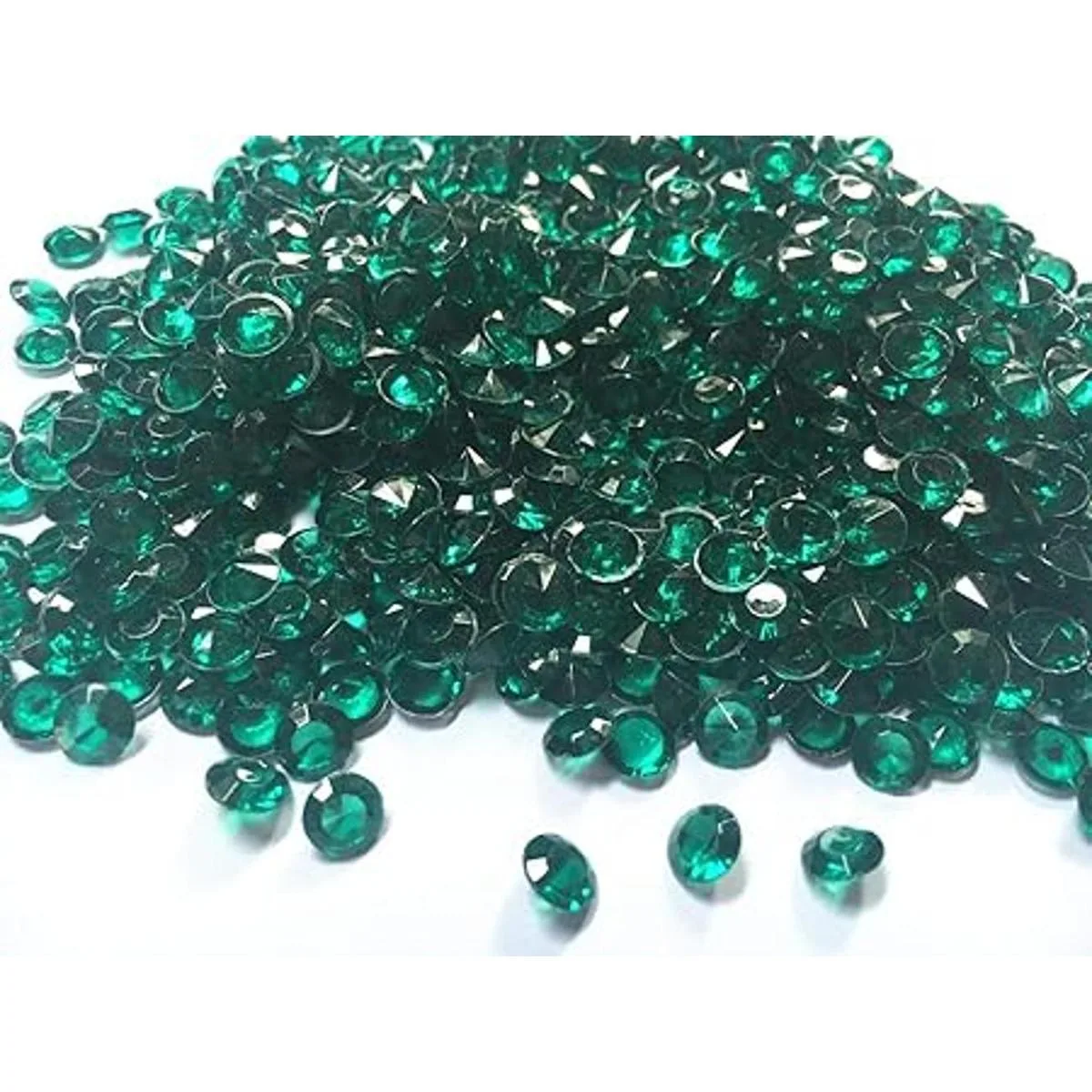 Liying Confeti de mesa de acrílico con diamantes de_2