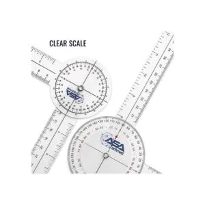 ASA TECHMED Juego de 3 goniómetros regla de ángulo para_3