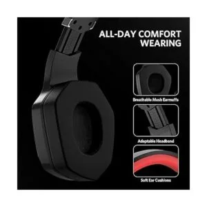 Fiodio Auriculares para juegos con sonido envolvente 7.1_2