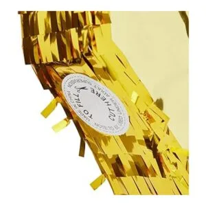 Pinata de lámina dorada número 7 para decoraciones de_4