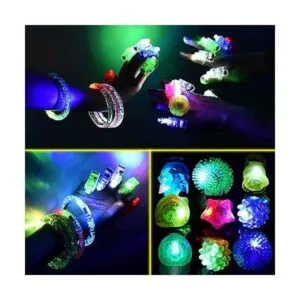 MIBOTE 83 juguetes con luz LED recuerdos de fiesta que_4