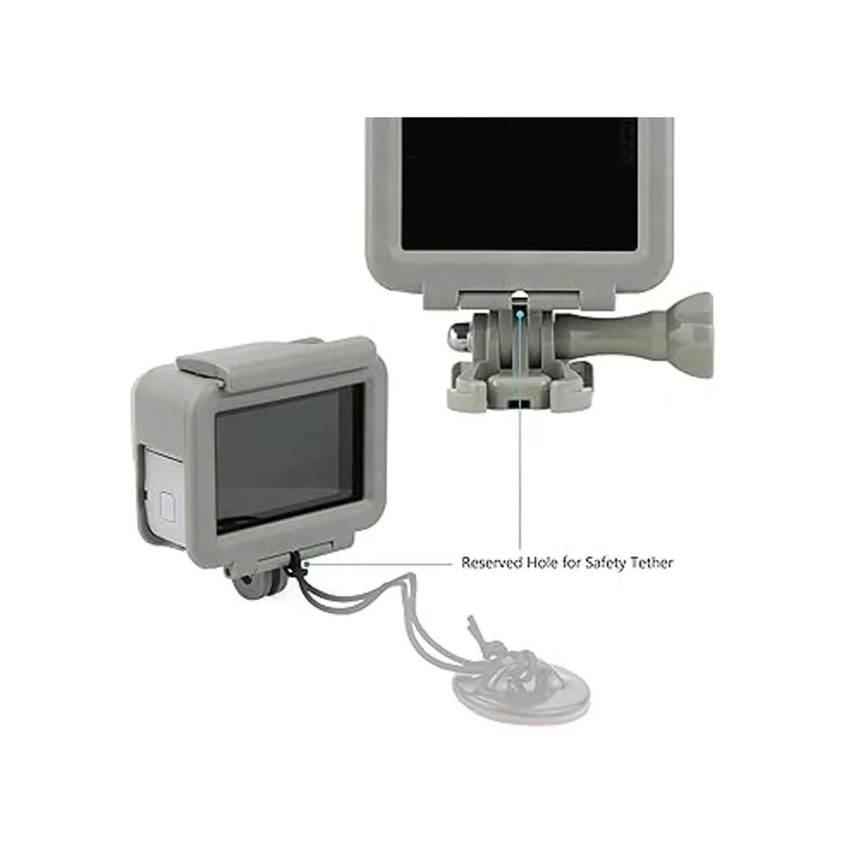 SOONSUN Carcasa para cámaras GoPro Hero 5 6 7 color_5