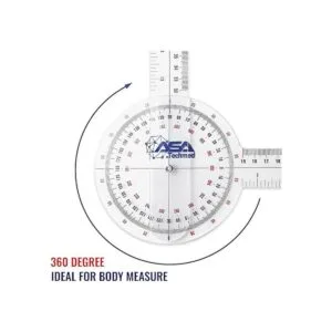 ASA TECHMED Juego de 3 goniómetros regla de ángulo para_2
