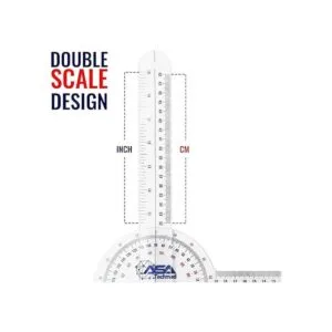 ASA TECHMED Juego de 3 goniómetros regla de ángulo para_4