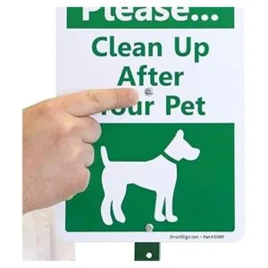 SmartSign Letrero de letrero y estaca para el patio de tu_5